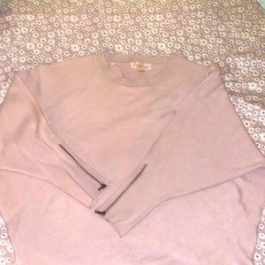 Light purple philosophy sweater